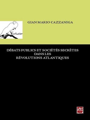 cover image of Débats publics et sociétés dans les révolutions atlantiques